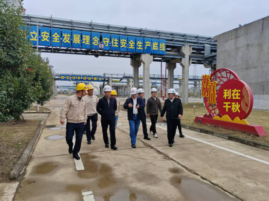 立博独立董事及证券公司领导一行到贵溪公司调研指导工作